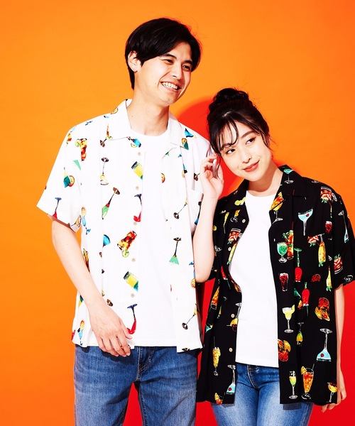 JEANS MATE(ジーンズメイト)の「接触冷感 レーヨン総柄プリント オープンカラー(開襟) シャツ(シャツ/ブラウス・メンズ・その他2/その他1/その他5/その他6/その他7/その他3/その他4・X-LARGE/LARGE/MEDIUM/XX-LARGE)」の13枚目の写真