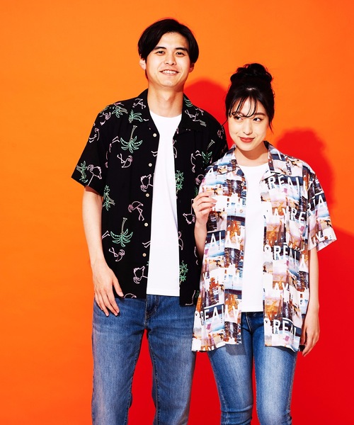 JEANS MATE(ジーンズメイト)の「接触冷感 レーヨン総柄プリント オープンカラー(開襟) シャツ(シャツ/ブラウス・メンズ・その他2/その他1/その他5/その他6/その他7/その他3/その他4・X-LARGE/LARGE/MEDIUM/XX-LARGE)」の15枚目の写真