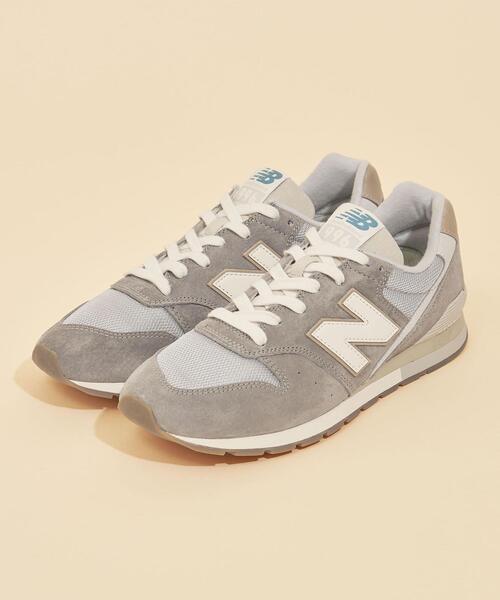 NEW BALANCE(ニューバランス)の「<New Balance(ニューバランス)>CM996 スニーカー ∴(スニーカー・レディース・グレー/オリーブ・22.5cm/23cm/23.5cm/24cm/24.5cm/25cm)」の3枚目の写真