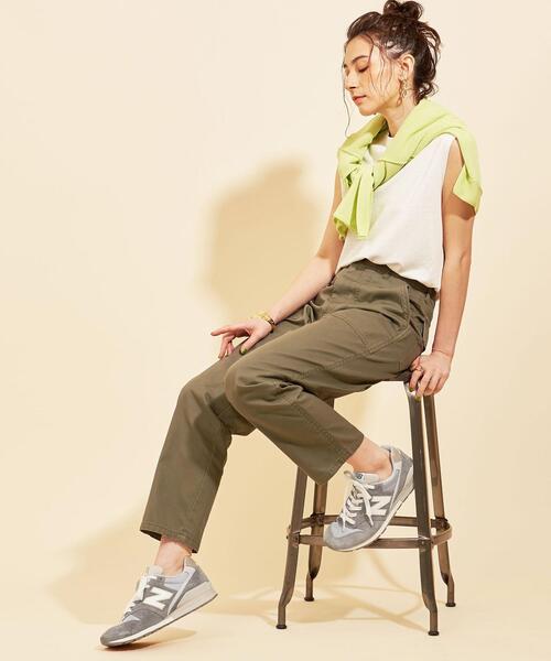 NEW BALANCE(ニューバランス)の「<New Balance(ニューバランス)>CM996 スニーカー ∴(スニーカー・レディース・グレー/オリーブ・22.5cm/23cm/23.5cm/24cm/24.5cm/25cm)」の14枚目の写真