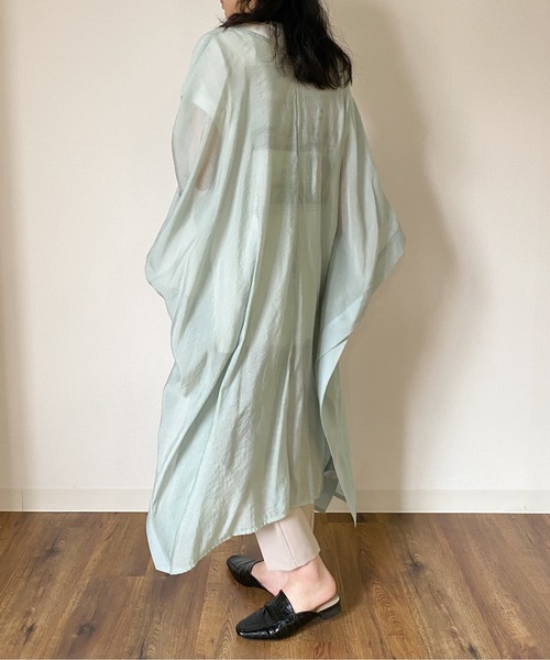 セール シアーマントワンピースガウン ワンピース Diosfront ディオスフロント のファッション通販 Zozotown