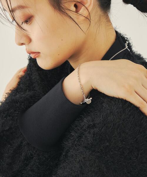 PHILIPPE AUDIBERT（フィリップ オーディベール）の「＜PHILIPPE AUDIBERT＞LINDA CHAIN ブレスレット＜Select by EMMEL REFINES＞（ブレスレット・レディース・シルバー・FREE）」の2枚目の写真