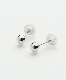 Pt900 4mm ボール ピアス