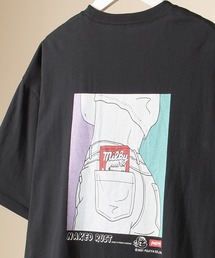 FUJIYA（フジヤ）の「【milky/ミルキー】ポケットミルキーグラフィック　バックプリント半袖Tシャツ（Tシャツ/カットソー・メンズ）」