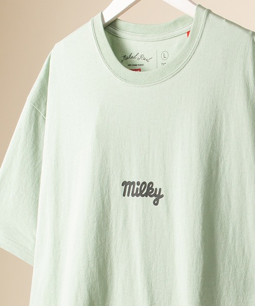 PLAN C イラストプリント Tシャツ ミント SELF PORTRAIT