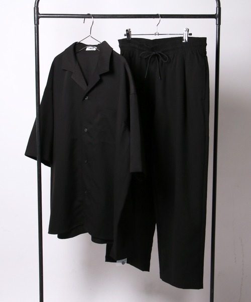 極美品♡theory ノーカラージャケット　テーパードパンツ　セットアップ　黒 m20126229717_1.jpg?1753853594