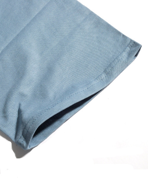 neos（ネオス）の「【neos -addictive design-】ビッグシルエット ワンポイント 刺繍 ハーフスリーブ Tシャツ（Tシャツ/カットソー・メンズ・イエロー/ブルー/ホワイト/ブラック・MEDIUM/LARGE/X-LARGE）」の20枚目の写真