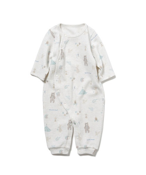 Baby アニマルキャンプモチーフ新生児2wayオール ロンパース Gelato Pique ジェラートピケ のファッション通販 Zozotown