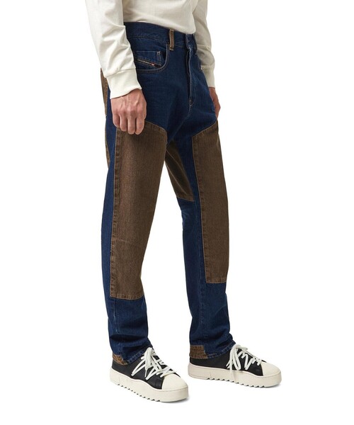 DIESEL(ディーゼル)の「FW21 メンズ デニムパンツ スリム ストレート ミックスマテリアル(デニムパンツ・メンズ・インディゴブルー・32inch/30inch/28inch/34inch/36inch/26inch)」の10枚目の写真
