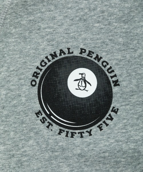 Original Penguin by Munsingwear（オリジナルペンギン バイ マンシングウェア）の「ペンギン バイ マンシングウェア グラフィック フーデットパーカー メンズ ユニセックス ウェア スポーツウェア ゴルフ（パーカー・メンズ・グレー・XL/L/S/M）」の4枚目の写真