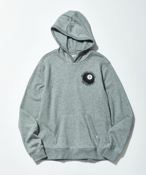 Original Penguin by Munsingwear（オリジナルペンギン バイ マンシングウェア）の「ペンギン バイ マンシングウェア グラフィック フーデットパーカー メンズ ユニセックス ウェア スポーツウェア ゴルフ（パーカー・メンズ・グレー・XL/L/S/M）」の3枚目の写真