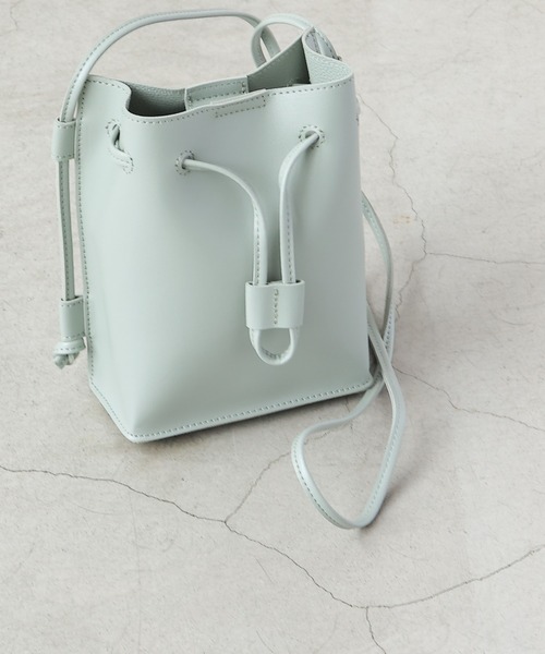 frames RAY CASSIN（フレームスレイカズン）の「【WEB限定】スマフォポケ付き巾着ミニショルダーバッグ（ショルダーバッグ・レディース・ブラック/ミント/モカ・FREE）」の18枚目の写真