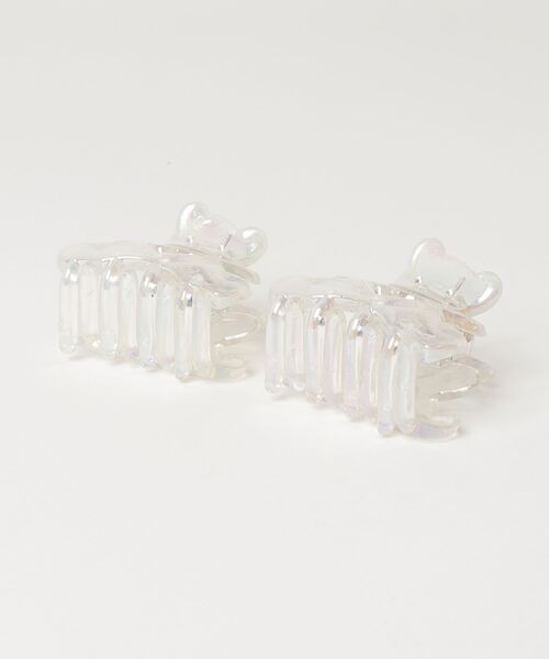 WC(ダブル シー)の「オーロラクマ2Pクリップ(バレッタ/ヘアクリップ・レディース・その他1・FREE)」の2枚目の写真