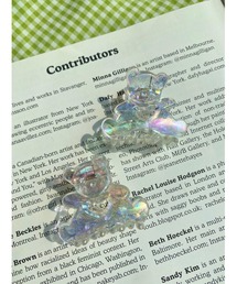 オーロラクマ2Pクリップ