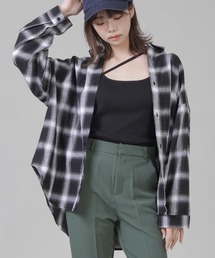 SPINNS | 【ゆるシルエット】コットン 長袖シャツ(シャツ/ブラウス)