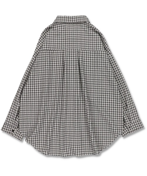 SPINNS（スピンズ）の「【ゆるシルエット】コットン 長袖シャツ（シャツ/ブラウス・レディース・ホワイト/ブルー系その他/ブルー系その他3/レッド系その他/ブラック系その他/ブルー系その他2/オレンジ系その他/グリーン系その他/ブラック系その他2/ブラウン系その他・ONESIZE）」の19枚目の写真