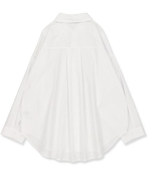 SPINNS（スピンズ）の「【ゆるシルエット】コットン 長袖シャツ（シャツ/ブラウス・レディース・ホワイト/ブルー系その他/ブルー系その他3/レッド系その他/ブラック系その他/ブルー系その他2/オレンジ系その他/グリーン系その他/ブラック系その他2/ブラウン系その他・ONESIZE）」の15枚目の写真