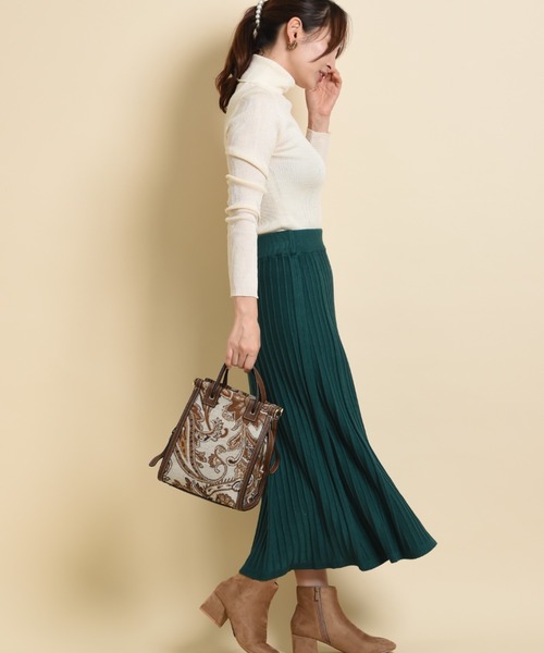 INTERPLANET（インタープラネット）の「ゴブラントート（トートバッグ・レディース・アイボリー/キャメル・フリー）」の9枚目の写真