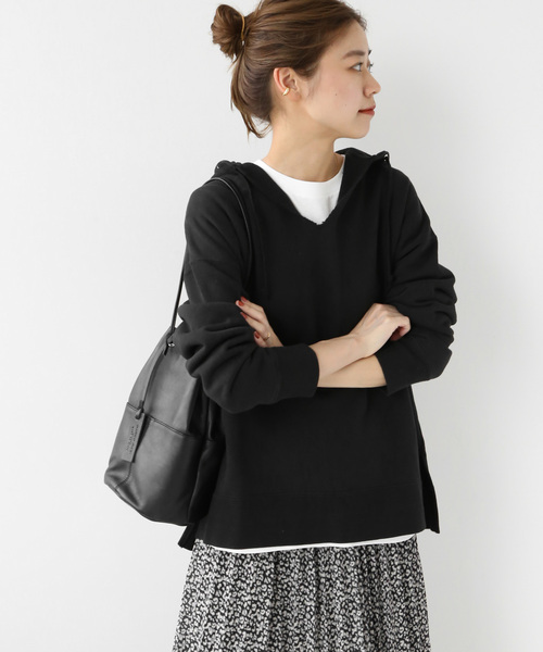 JOURNAL STANDARD relume(ジャーナルスタンダード レリューム)の「製品染めフーディースウェット◆(パーカー・レディース・ブラック/ブラウン/レッド・FREE)」の16枚目の写真