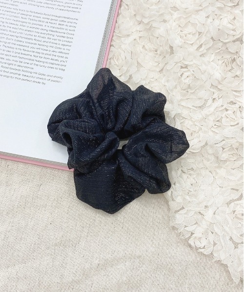 apres jour（アプレジュール）の「【apres jour×ARIAZ】シンプルボリュームシュシュ（シュシュ・レディース・ブラック/ベージュ/アイボリー/モカ・FREE）」の8枚目の写真