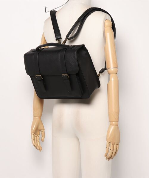 ehka sopo（エヘカソポ）の「2wayリュックショルダー（バックパック/リュック・レディース・ブラック/ブラウン/キャメル・ﾌﾘ-）」の5枚目の写真