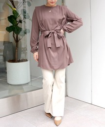 【ZOZO限定】ショルダーパッドチュニック