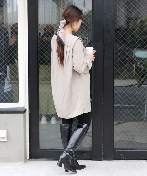 ROYAL PARTY(ロイヤルパーティー)の「【ZOZO限定】ショルダーパッドチュニック(シャツ/ブラウス・レディース・カーキ/ピンク/ブラウン・FREE)」の15枚目の写真