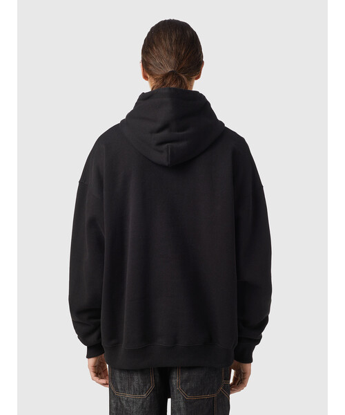 DIESEL(ディーゼル)の「メンズ パーカー BCI サステナブル(パーカー・メンズ・ブラック・LARGE/SMALL/XX-LARGE/X-LARGE/MEDIUM/X-SMALL)」の4枚目の写真