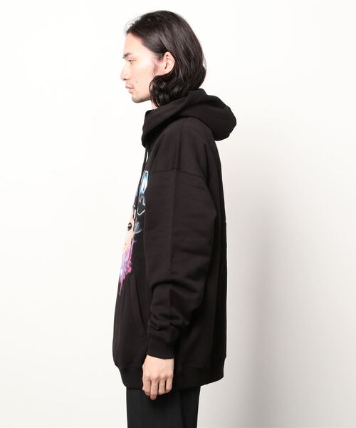 DIESEL(ディーゼル)の「メンズ パーカー BCI サステナブル(パーカー・メンズ・ブラック・LARGE/SMALL/XX-LARGE/X-LARGE/MEDIUM/X-SMALL)」の5枚目の写真