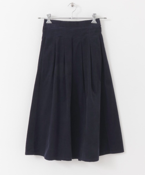 FORK&SPOON（フォークアンドスプーン）の「【一部WEB限定カラー】FORK&SPOON　コーデュロイスカート（スカート・レディース・ベージュ/ネイビー/ブルー/グレー・2/1）」の10枚目の写真