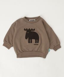 【moz】EM3835 サガラ刺繍スウェットシャツ