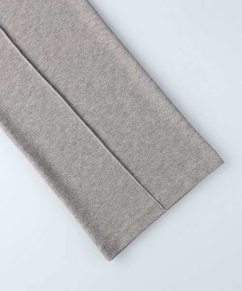 HONEYSUCKLE ROSE（ハニーサックルローズ）の「【HONEYSUCKLE ROSE】楽伸び起毛ワイドパンツ（その他パンツ・レディース・ブラック/ベージュ/グレー/ダークグレー/チャコールグレー×ブラック/ライトベージュ・S/M/L）」の14枚目の写真