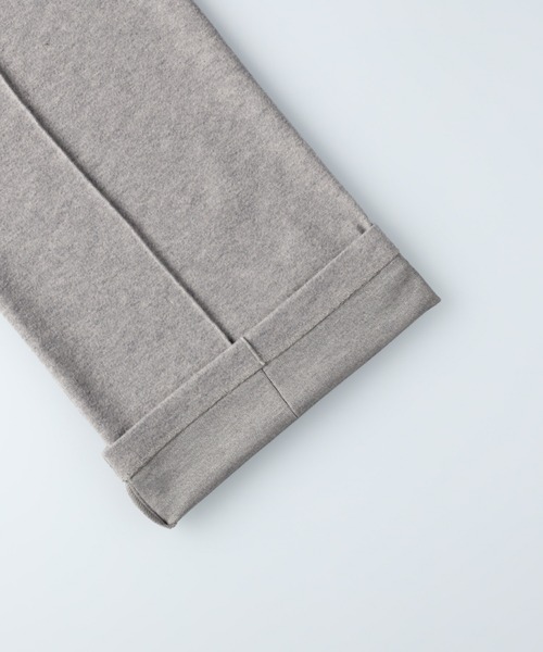 HONEYSUCKLE ROSE（ハニーサックルローズ）の「【HONEYSUCKLE ROSE】楽伸び起毛ワイドパンツ（その他パンツ・レディース・ブラック/ベージュ/グレー/ダークグレー/チャコールグレー×ブラック/ライトベージュ・S/M/L）」の12枚目の写真