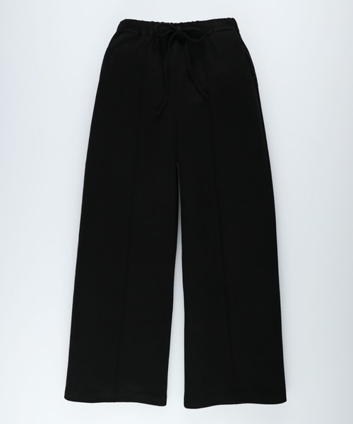 HONEYSUCKLE ROSE（ハニーサックルローズ）の「【HONEYSUCKLE ROSE】楽伸び起毛ワイドパンツ（その他パンツ・レディース・ブラック/ベージュ/グレー/ダークグレー/チャコールグレー×ブラック/ライトベージュ・S/M/L）」の22枚目の写真