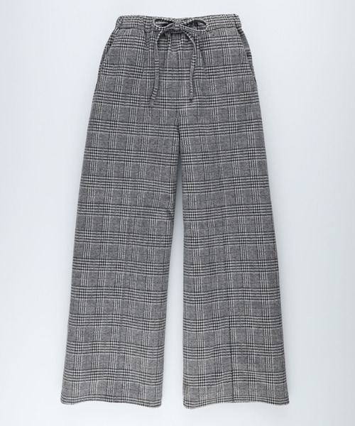 HONEYSUCKLE ROSE（ハニーサックルローズ）の「【HONEYSUCKLE ROSE】楽伸び起毛ワイドパンツ（その他パンツ・レディース・ブラック/ベージュ/グレー/ダークグレー/チャコールグレー×ブラック/ライトベージュ・S/M/L）」の20枚目の写真