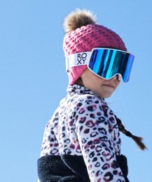 ROXY(ロキシー)の「BLIZZARD GIRL BEANIE/ロキシーキッズニットキャップ・ビーニー(ニットキャップ/ビーニー・キッズ・ブラック/ピンク・FREE)」の5枚目の写真