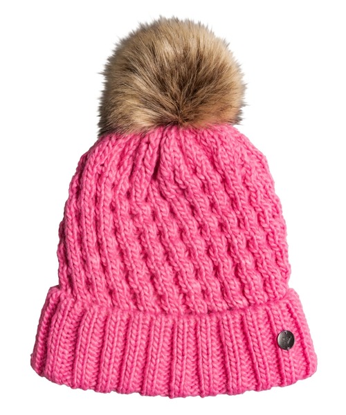 ROXY(ロキシー)の「BLIZZARD GIRL BEANIE/ロキシーキッズニットキャップ・ビーニー(ニットキャップ/ビーニー・キッズ・ブラック/ピンク・FREE)」の9枚目の写真