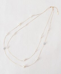 SHOO・LA・RUE | 【セレモニー】2連ロングバヴェエコパールネックレス(ネックレス)