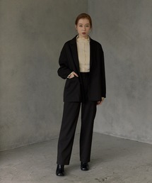 hinari | テーラードジャケット&2タックパンツセットアップ(テーラードジャケット)