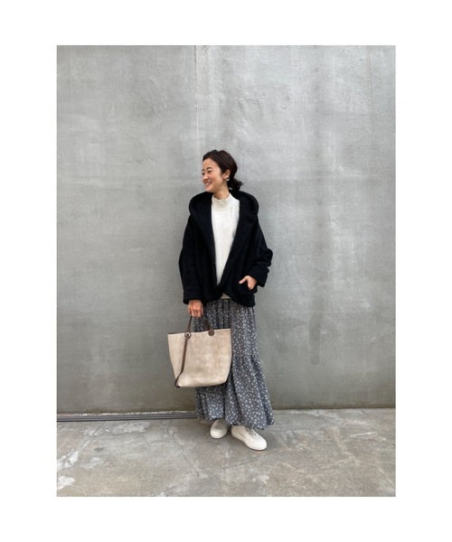 BEARDSLEY（ビアズリー）の「小花ティアードスカート（スカート・レディース・ネイビー・FREE）」の12枚目の写真