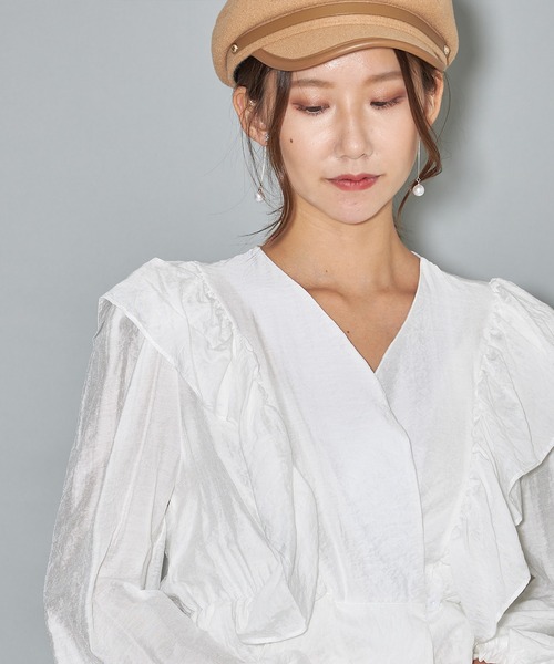 Cookie Chocolate（クッキーチョコレート）の「パールロングイヤリング（イヤリング・レディース・ゴールド・FREE）」の4枚目の写真