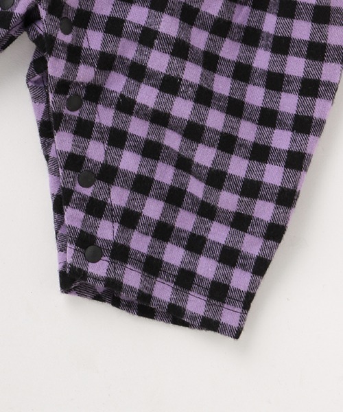 b・ROOM(ビールーム)の「アップリケつきドッキングカバーオール(ロンパース・キッズ・グリーン/ブラウン/ブラック/オフホワイト・80cm/70cm)」の15枚目の写真