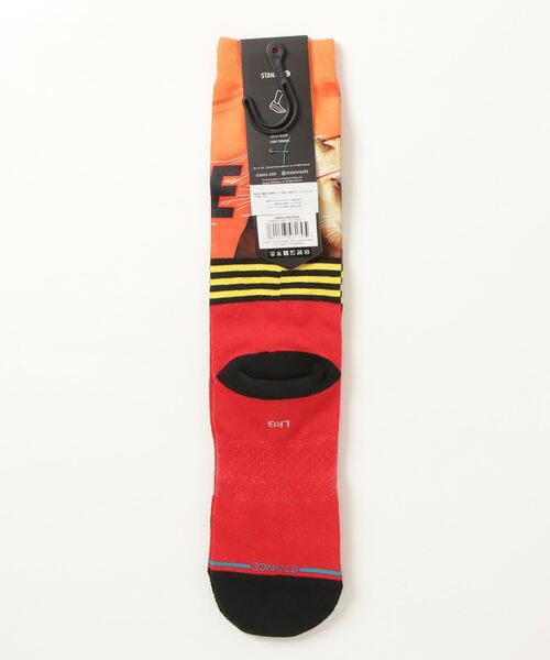 STANCE（スタンス）の「【STANCE / スタンス】I WANNA GO FAST / タラデガ・ナイトオーバルの狼(Talladega Nights)コラボモデル / ソックス（ソックス/靴下・メンズ・レッド・LARGE）」の5枚目の写真