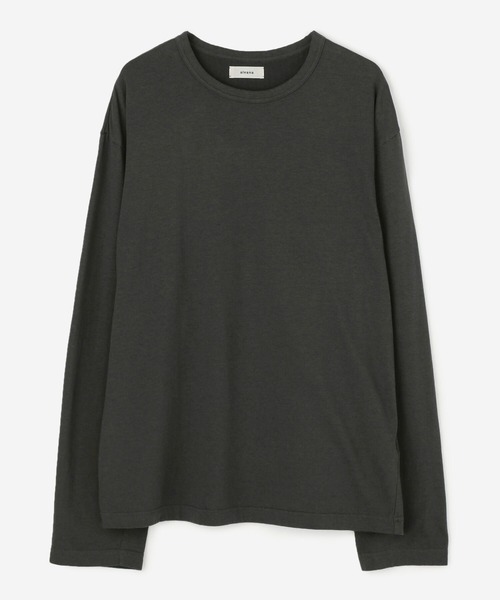 alvana アルヴァナ　カシミア混　ロンT ロングスリーブ　Tシャツ alvana（アルヴァナ）の「【alvana】〈別注〉カシミヤ天竺