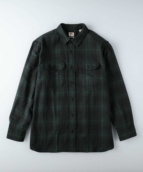 Levi's（リーバイス）の「【Levi's】クラシックチェックシャツ（シャツ/ブラウス・メンズ・グリーン・S/M/L）」の8枚目の写真