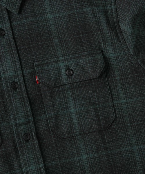 Levi's（リーバイス）の「【Levi's】クラシックチェックシャツ（シャツ/ブラウス・メンズ・グリーン・S/M/L）」の6枚目の写真