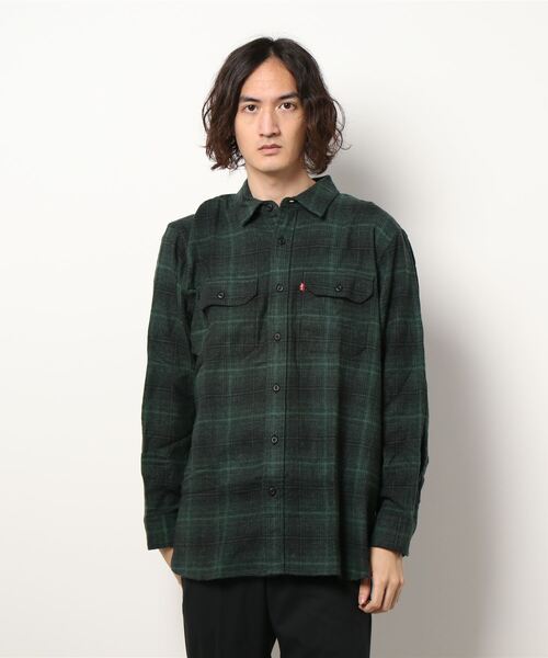 Levi's（リーバイス）の「【Levi's】クラシックチェックシャツ（シャツ/ブラウス・メンズ・グリーン・S/M/L）」の10枚目の写真
