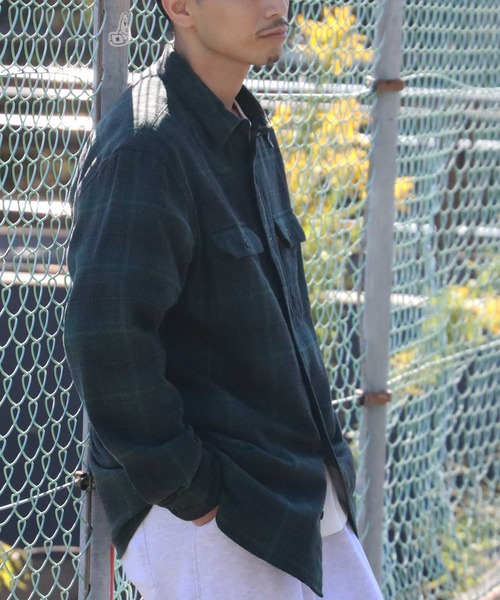 Levi's（リーバイス）の「【Levi's】クラシックチェックシャツ（シャツ/ブラウス・メンズ・グリーン・S/M/L）」の14枚目の写真