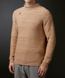 デサントゴルフ　オーガニックウールクルーネックセーター DESCENTE GOLF（デサントゴルフ）の「オーガニックウールモックネック