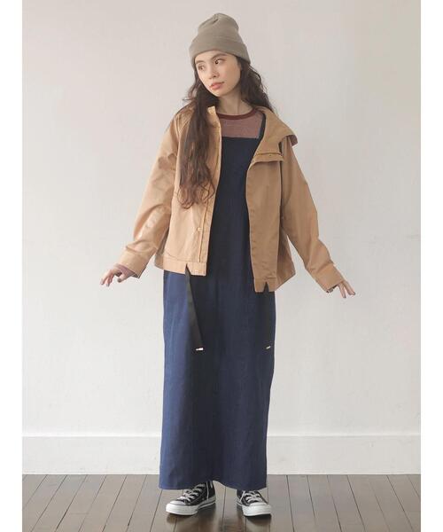 Green　Parks（グリーンパークス）の「・ニットワッチ＊（ニットキャップ/ビーニー・レディース・チャコールグレー/グレー/アイボリー/モカ/ライトカーキ・FREE）」の12枚目の写真